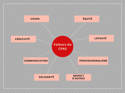 Schéma des valeurs Schéma des valeurs